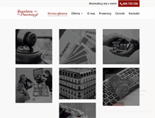 Tablet Screenshot of kancelaria-prawnicy.pl